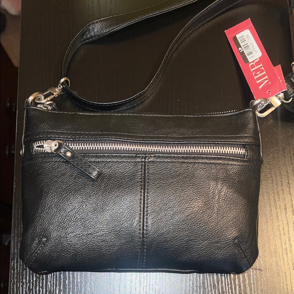 Merona Black Crossbody Bag